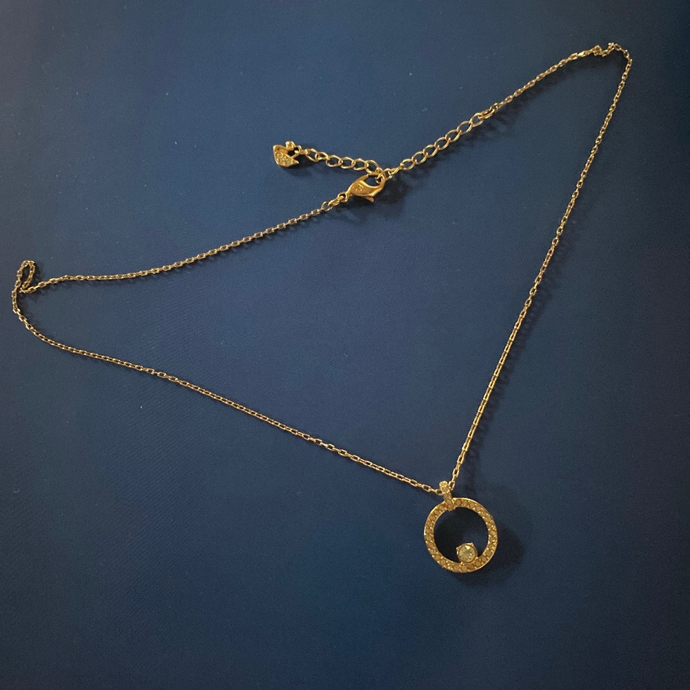 Constella Swarovski necklace, Rose gold-tone plated